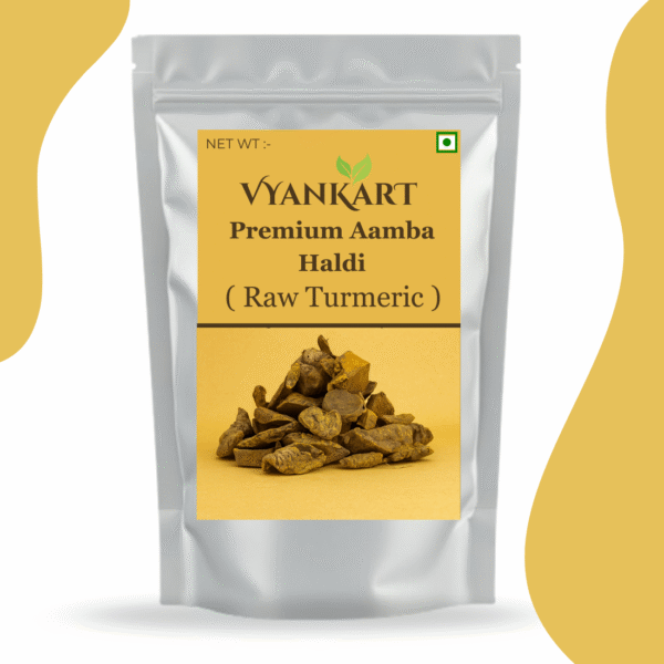 Premium Aamba Haldi (Raw Turmeric) | Natural & Pure | Vyankart